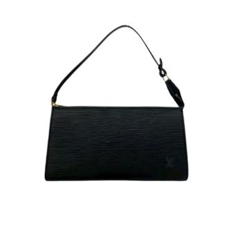 Louis Vuitton Pre-owned Shoulder Bags, female, Black, Size: ONE SIZE Pre-owned Pochette Accessoires Epi Mini Handbag