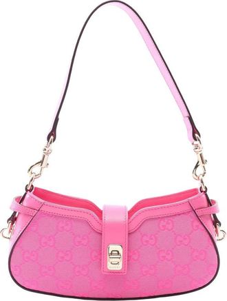 Gucci Pre-owned Gucci Mini GG Canvas Moon Side Shoulder Bag Ladies GWO2BNBM9KFDJPO4