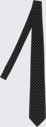 Tom Ford Cravatta Tom Ford in seta jacquard a pois