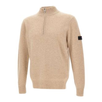 Peuterey Heren, Truien, Beige, Maat: L Wol