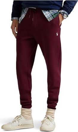 Polo Ralph Lauren Double-Knit Jogger Pants Mens Casual Pants Classic Wine : 2XL 32, Cotton/Polyester