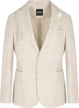 HUGO BOSS C Hanry 262 Blazer - male - Boss - Blazers - Beige - XL - Suits