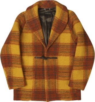 East Harbour Surplus Checked Wool-Blend Jacket