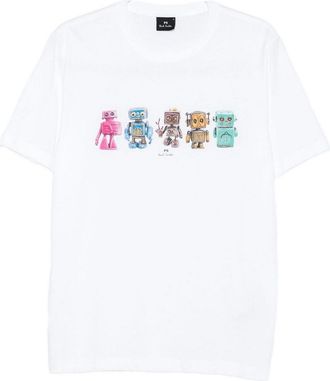 Paul Smith Crew Neck T-Shirt With Print