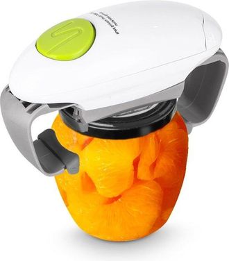 OEM Abridor De Frascos El&eacute;ctrico: Aparato De Cocina Autom&aacute;tico Manos Libres Con Construcci&oacute;n Robusta, Ideal Para Personas Con Artritis Y Ancianos