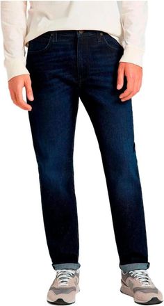 Lee Klassieke Blauwe Denim Straight Leg Jeans - Heren - Slim Fit Jeans - Blauw - W30 L32 - Denim - Jeans