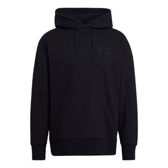 adidas Mens Y-3 Solid Color Cozy Logo Black GV4198