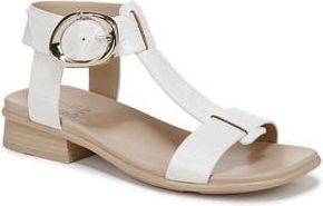 Naturalizer Brandy T-Strap Sandal in White at Nordstrom Rack, Size 8.5