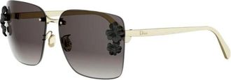 Dior Clover S2U Zonnebril - Dames - Zonnebrillen - Geel - 62 MM - Accessoires