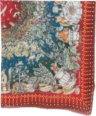 Faliero Sarti Accessoires, Dames, Rood, ONE Size, Scarves
