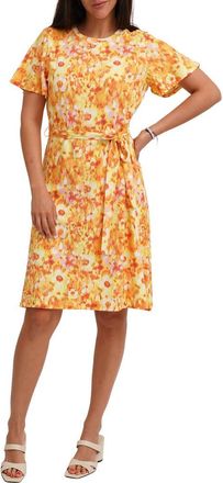 Sunny Leigh Flutter Sleeve Dress in Alisha Yellow at Nordstrom Rack, Size X-Large