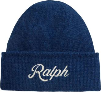 Polo Ralph Lauren Ralph Bni Muts - Heren - Hoeden - Blauw - ONE Size - Wol - Accessoires