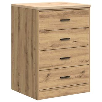 vidaXL Vidaxl - Armadietto Per Garage In Rovere Artigianale 60x51x85 Cm