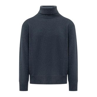 Amaranto Amar&aacute;nto, Truien & Vesten, Heren, Blauw, L, Dolcevita Turtleneck