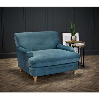 LPD Furniture Lpd Furniture - Plumpton Chair Peacock Blue