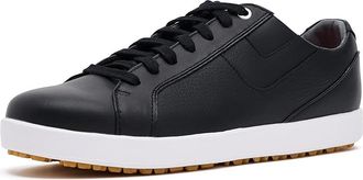 FootJoy FJ Links Golf Shoes Womens Shoes Black/Black : 6.5 M, Synthetic