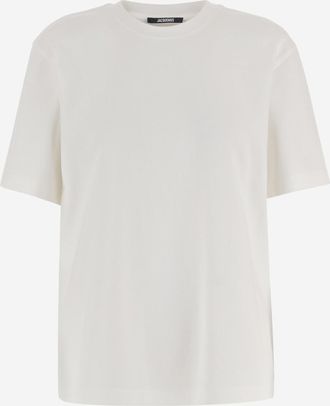 Jacquemus White Cotton T-Shirt