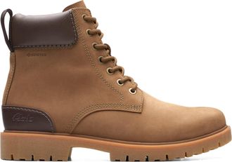 Clarks Rossdale Hi GTX Mens Boots 9.5 Dark Sand