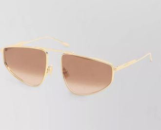 Bottega Veneta metal aviator sunglasses