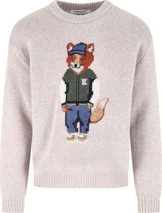 Maison Kitsun&eacute; Maglione Dressed Fox