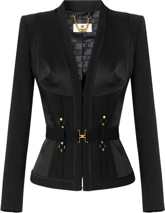 Elisabetta Franchi Einreihige Jacke von Elisabetta Franchi