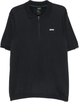 HUGO BOSS Sweater Boss - Heren - Polos - Blauw - M - Tops