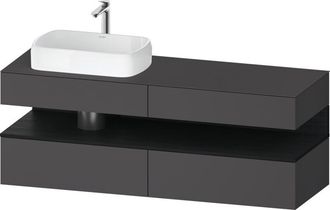 Duravit Qatego Consola Mueble Bajo Lavabo, 2 Extensiones, 2 - Duravit