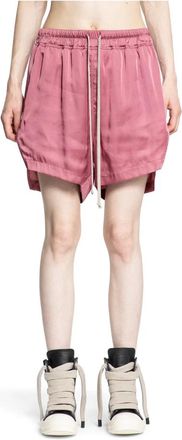 Rick Owens Korte Broeken, Dames, Roze, M, Short Shorts