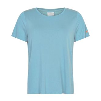 In Front IN Front - Lichtblauwe Nina T-shirt Top - Dames - Tops - Blauw - Maat: M
