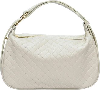 Anna Luchini Beige Rundleer Tas