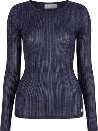 Lofty Manner Dames, Tops, Blauw, Maat: XS