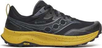 Saucony Black Peregrine 16 GTX Running Sneakers