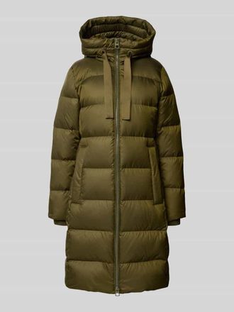 Marc O'Polo Regular Fit Daunenmantel mit Daunen-Feder-F&uuml;llung in Oliv, Gr&ouml;&szlig;e 44