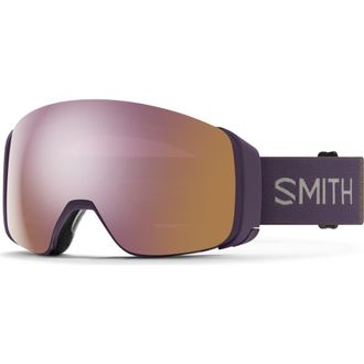 Smith 4D MAG 184mm Snow Goggles in Cosmos/rose Gold Mirror at Nordstrom