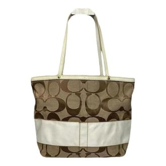 Coach Pre-owned Tote Bags, female, Multicolor, Size: ONE SIZE Pre-owned Leather Shoulder Bag