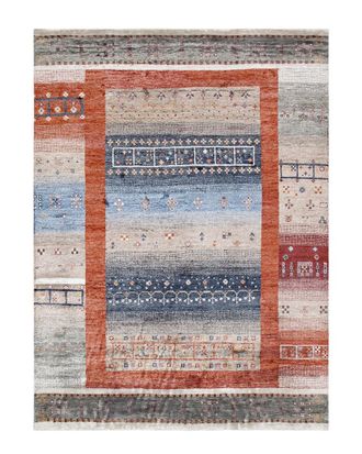 Pasargad Home Gabbeh Hand-Knotted Rug