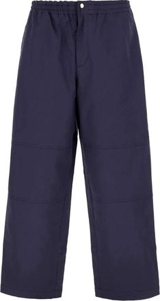 Moncler Pantalone Wide Pantaloni - - Trousers - Uomo - Blu - M