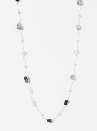 Le 31 Mens Fine chain and stone necklace