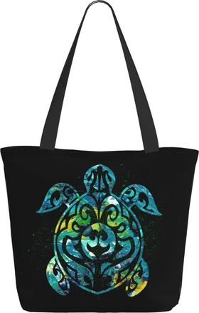 AOOEDM Hawaiian Sea-Turtle Ladies Shopping Bag 13x11x7in.The Perfect ValentineS Day Gift.It Is The Best ValentineS Day Gift For Mom, Daughter, Wife,Etc