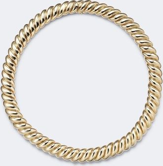 David Yurman Sculpted Cable 18kt gold necklace