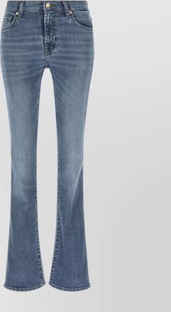 7 For All Mankind bootcut denim trousers with front and back pockets