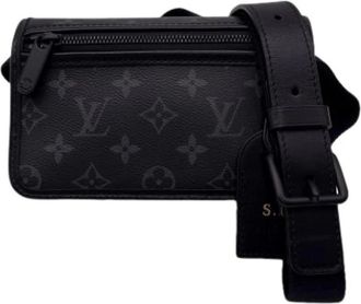 Louis Vuitton Pre-owned Monogram Eclipse Shoulder Bag - - Pre-owned - Uomo - Nero - ONE SIZE