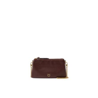 Pinko Cross Body Bags, female, Purple, Size: ONE SIZE Cross Body Bags