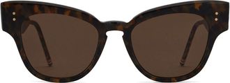 Thom Browne cat-eye frame sunglasses - unisex - Acetate - 52