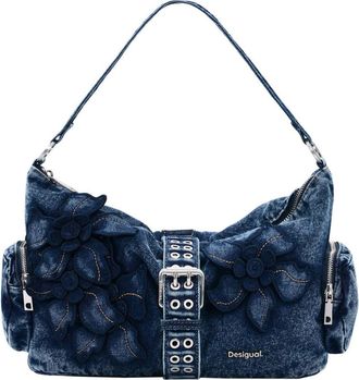 Desigual Denim Shoulder Bag in Dark Blue at Nordstrom