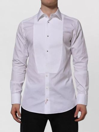 Dolce & Gabbana cotton bib shirt