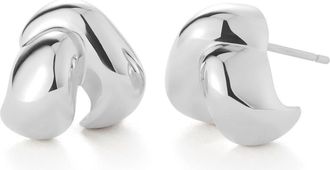 JENNY BIRD Beatrix Earrings in High Polish Silver at Nordstrom