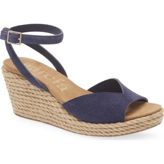 Pedro Garcia Afra Ankle Strap Sandal in Ink Castoro at Nordstrom, Size 6.5Us