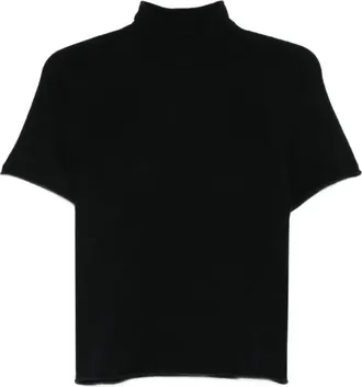 Drykorn Maglione Finia_2 a collo alto - Nero