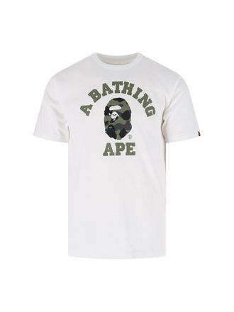 A Bathing Ape T-Shirt 1St Camo College